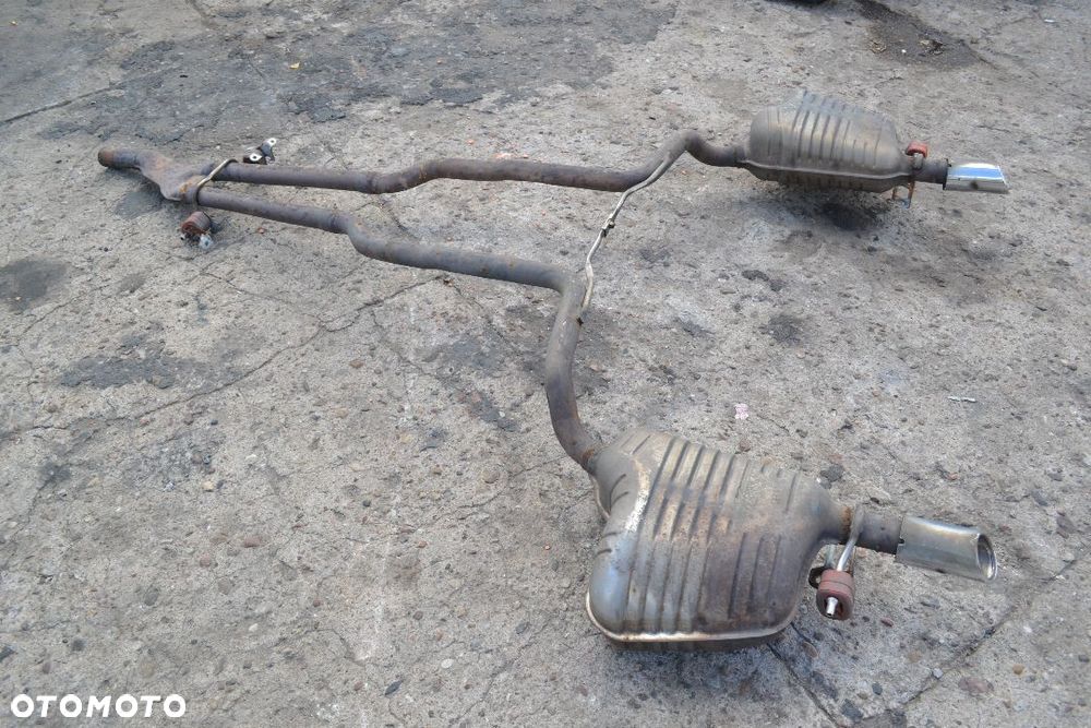 AUDI A6 C6 2,7 3,0 TDI QUATTRO WYDECH KOMPLETNY TŁUMIK KOŃCÓWKI CHROM POMORSKIE - 4