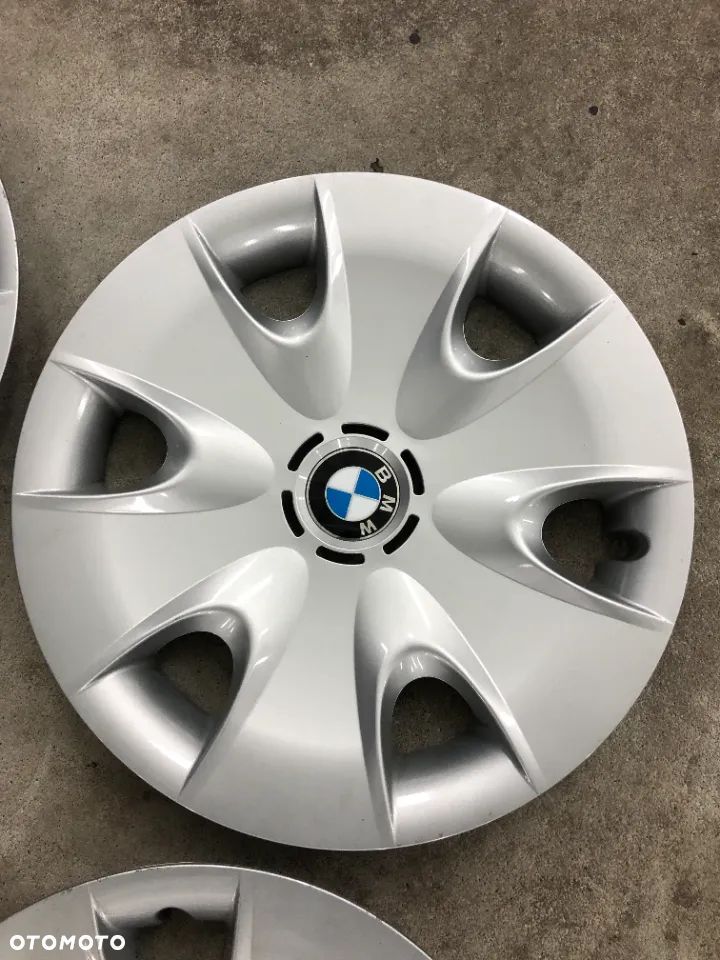 Kołpaki oryginalne BMW 16'' 62411810 komplet używane - 4