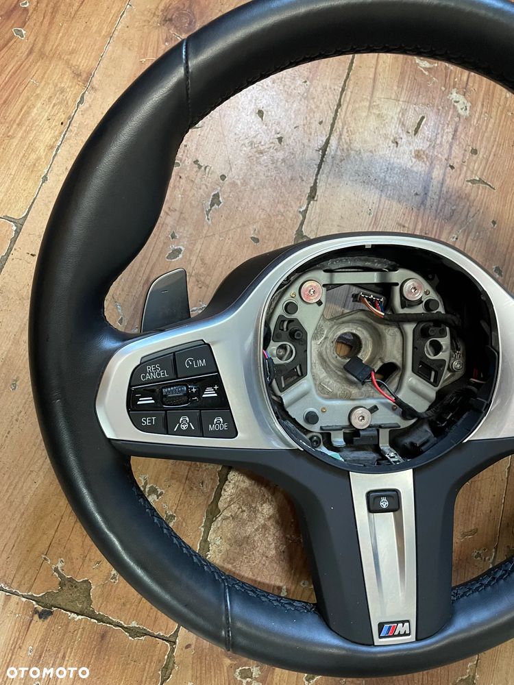 BMW G30 G01 F90 G32 G14 G05 G06 Kierownica wielofunkcyjna M pakiet łopatki - 3