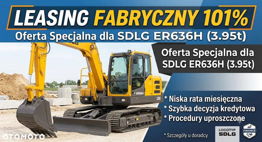 SDLG Koparka gąsienicowa SDLG  ER636H 3.95t - 10