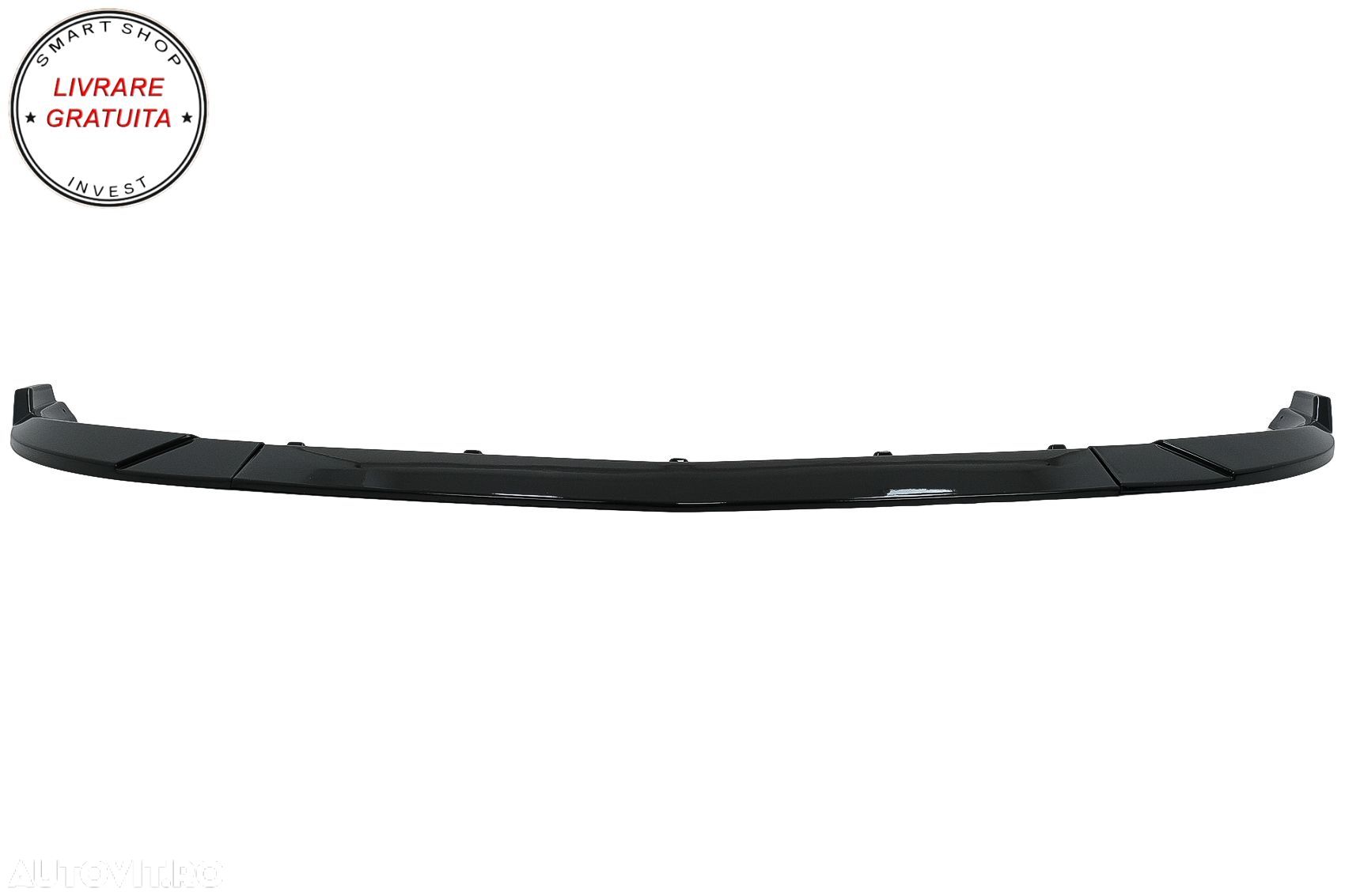 Prelungire Bara Fata Mercedes C-Class W204 S204 C204 Sport Line (2011-2014) Negru - livrare gratuita - 1