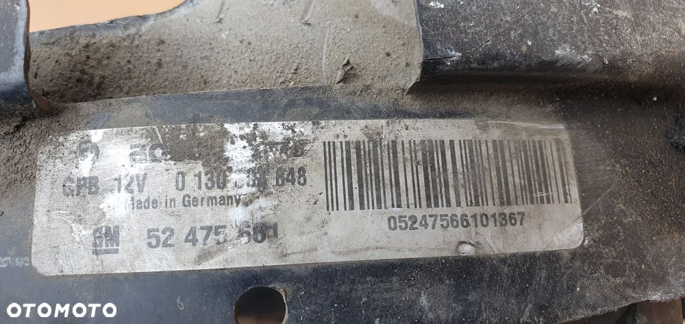 Wentylator chłodnicy wiatrak Opel Vectra B 2.0D 52475376 - 6
