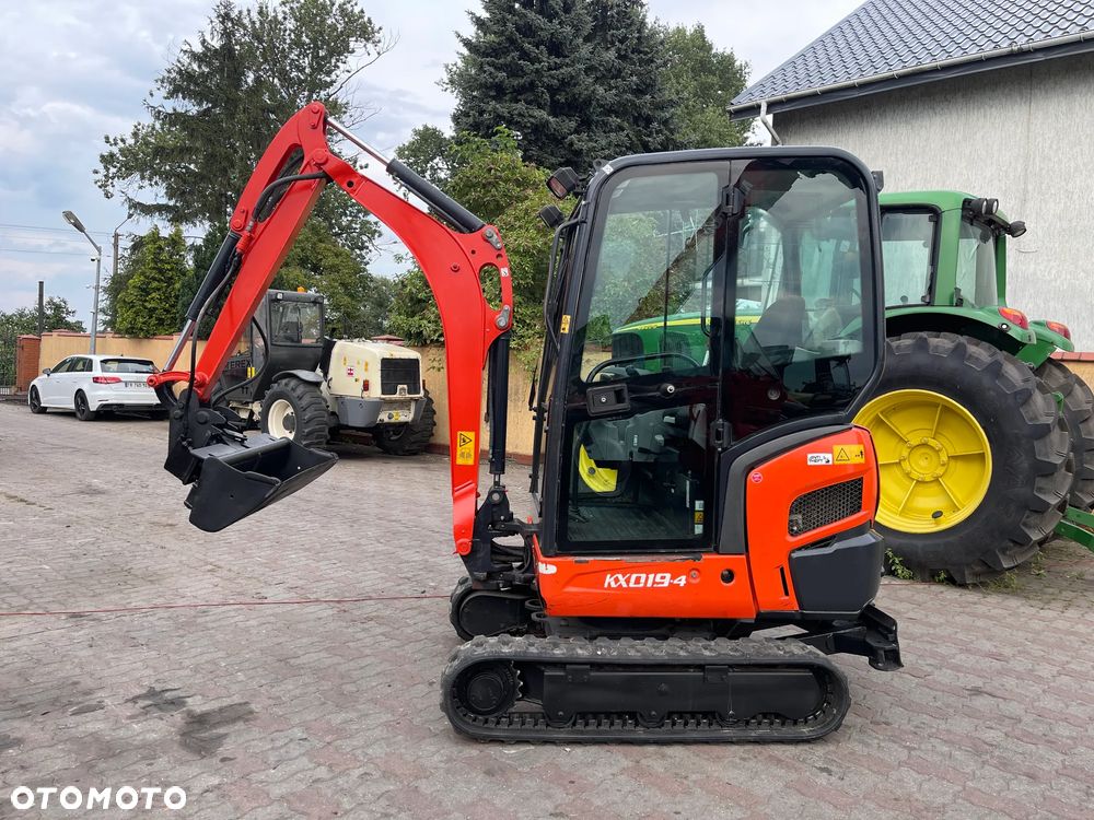 Kubota Minikoparka Kubota KX019-4 Idealny stan z Niemiec 2 łyżki 2017 ROK BRUTTO Piękna - 18