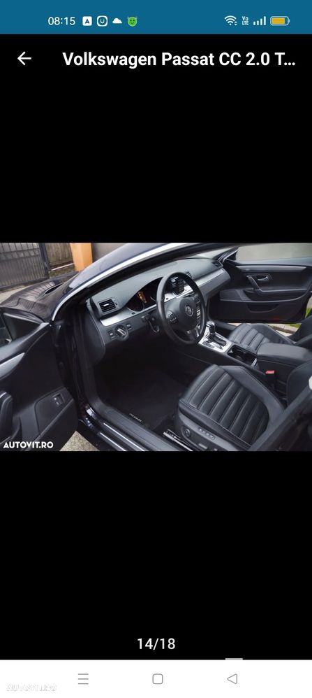 Volkswagen Passat CC 2.0 TDI DSG Exclusive - 14