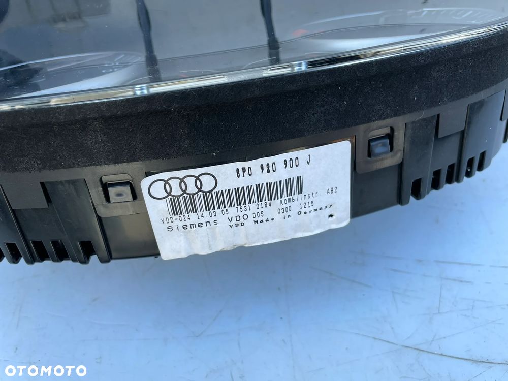 ZESTAW STARTOWY AUDI A3 8P 1.6 FSI BLF STEROWNIK LICZNIK STACYJKA AUDI A3 8P 8P0920900J 03C906056BT 1K0905851B - 7