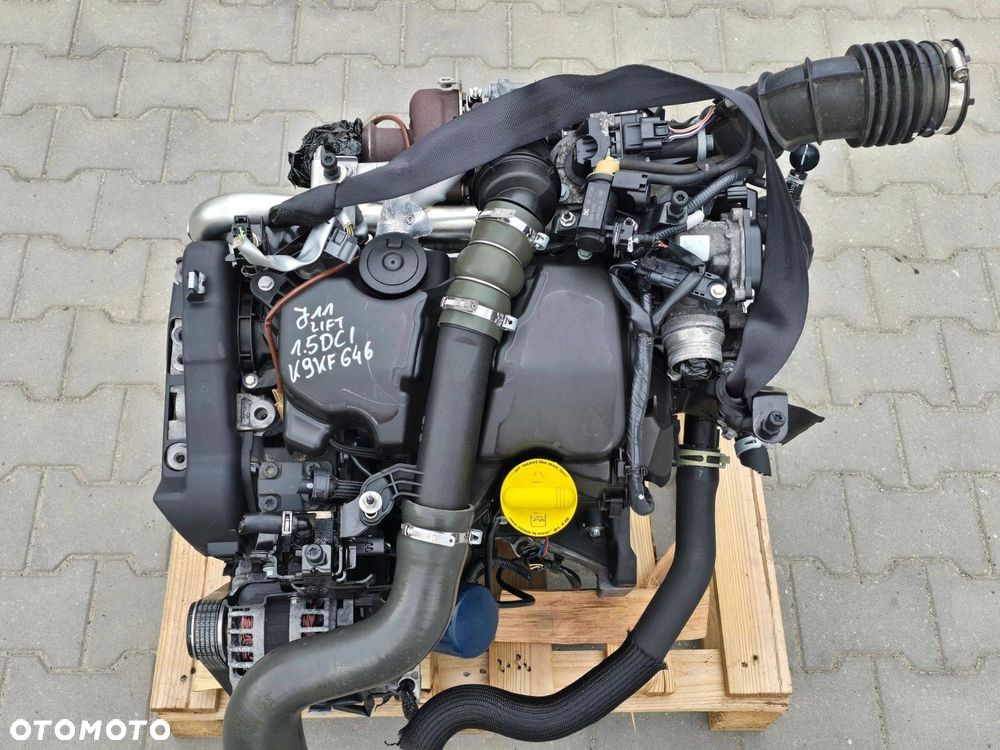 NISSAN QASHQAI J11 SILNIK KOMPLETNY 1.5DCI K9KF646 59TYŚ.KM - 2