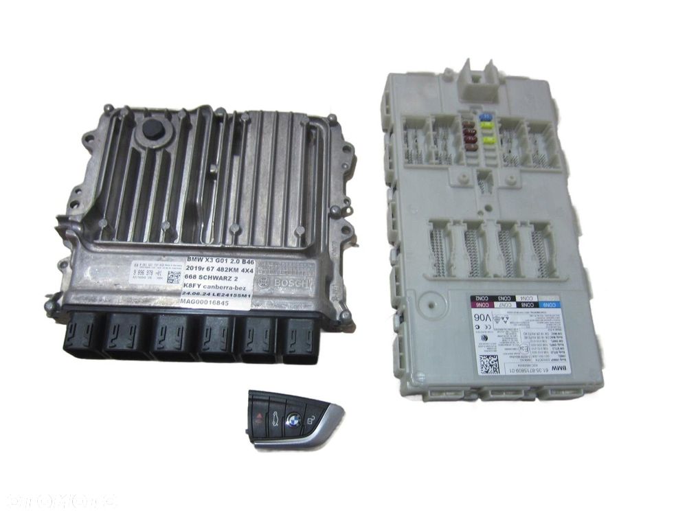 BMW X3 G01 B46 KOMPUTER STEROWNIK SILNIKA MODUŁ 8744139 12148678938 9896978 - 1