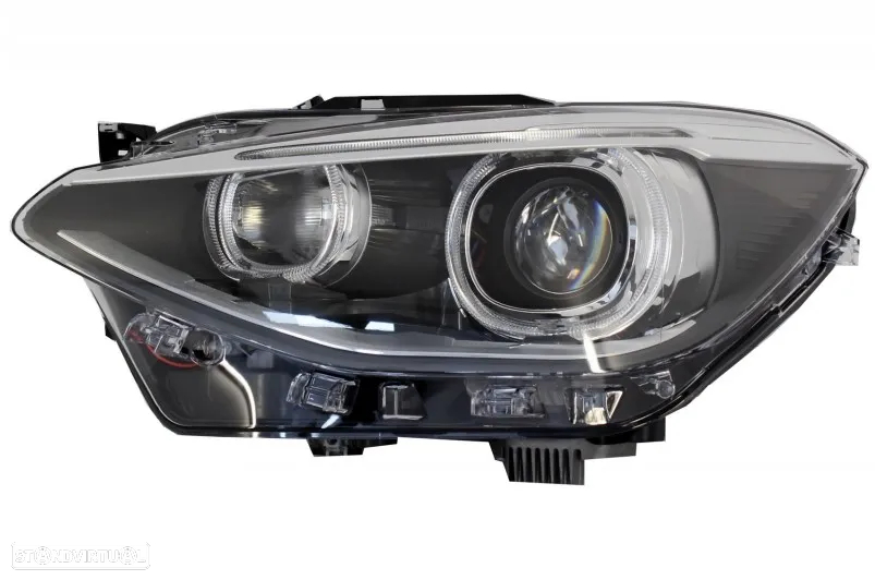 Faróis BMW Serie 1 (F20) Look Xênon - 4