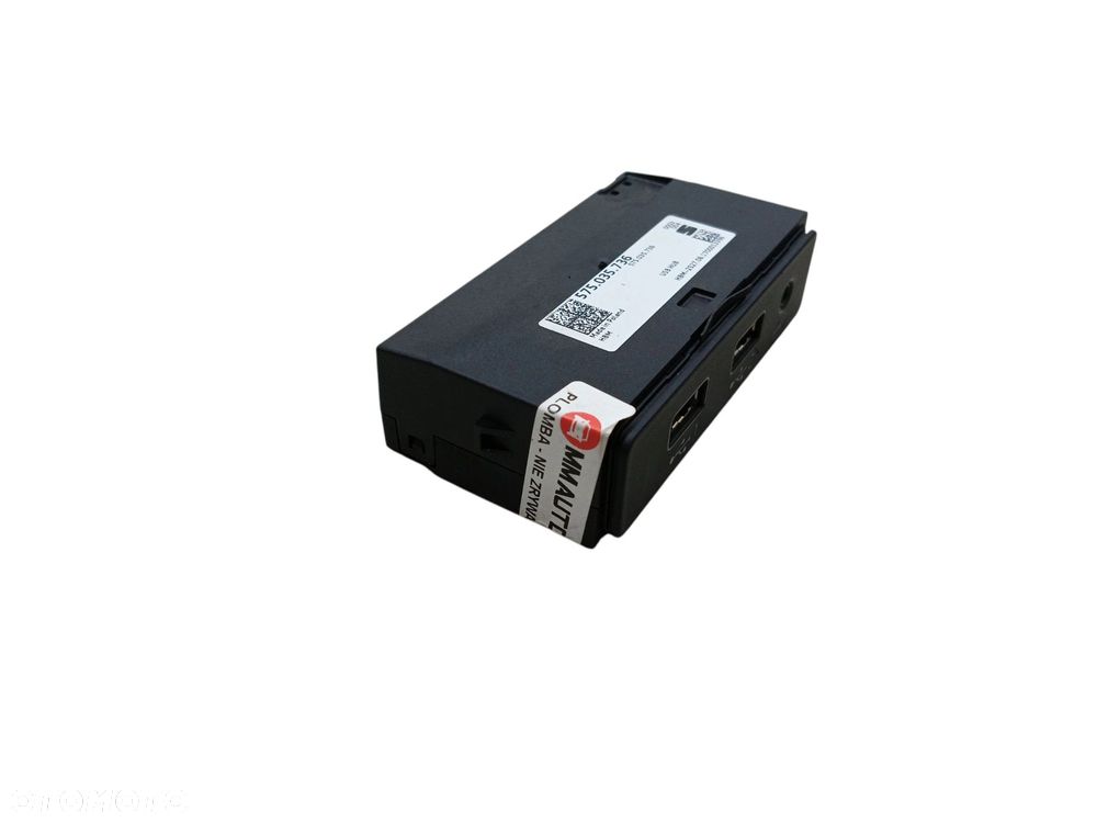 GNIAZDO USB SEAT LEON III LIFT (2016-2020) 1.4 TSI 125KM 575035736 - 2