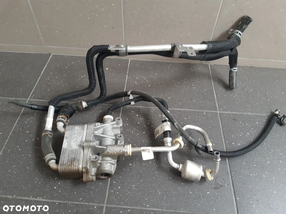 Chłodnica oleju skrzyni biegów JEEP WRANGLER JL IV 3.6 2018- 68233384AB przewody - 1