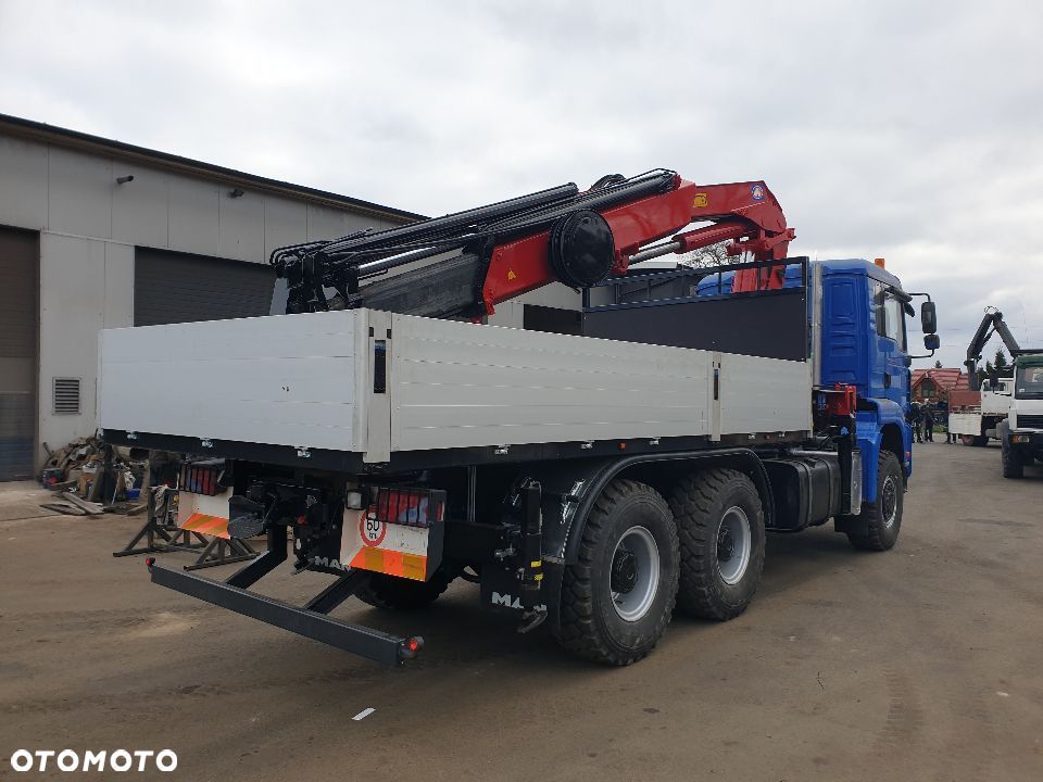 MAN 6x6 HDS HMF żuraw energetyka dźwig - 5