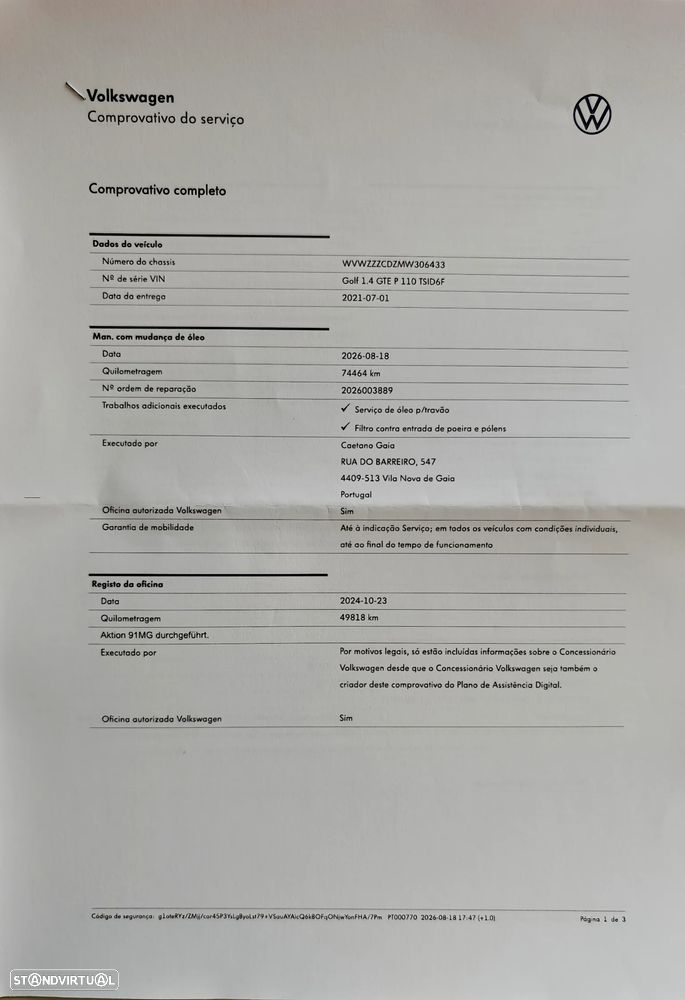 VW Golf 1.4 eHybrid OPF DSG GTE - 18