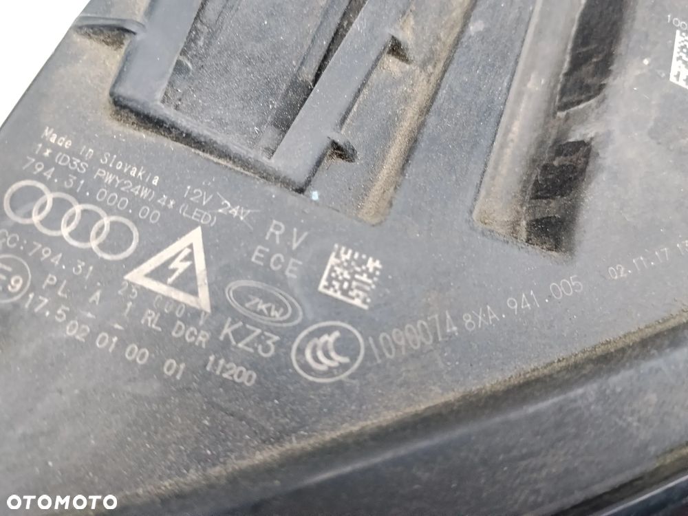 Lampa Lewa Bi Xenon LED Audi a1 8xa Europa - 2