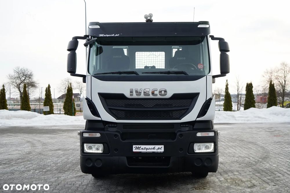 Iveco STRALIS 360 / 6X2 /  LAWETA / PLATFORMA 9,3 M / NAJAZDY HYDRAULICZNE / WYCIĄGARKA / OŚ PODONOSZONA  / EURO 6 - 8