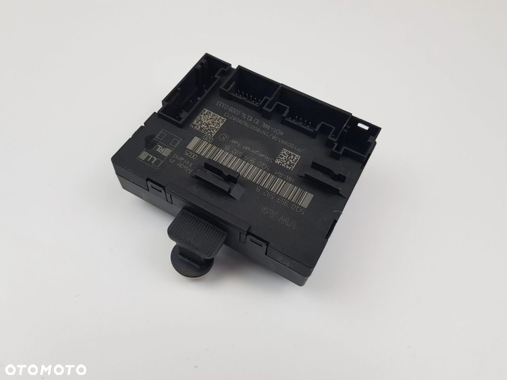Sterownik Moduł drzwi Prawy Przód Audi A3 S3 8V 5Q0959592B - 4