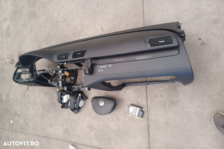 Kit airbag cu plansa de bord Volkswagen VW Passat B6 [2005 - 2010] wa - 6