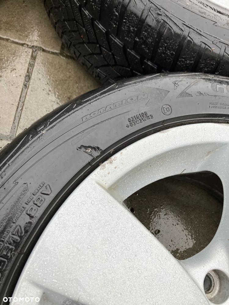 KOŁA ZIMOWE BMW E60 E61 XD X-DRIVE ET43 IS43 6767538 7,5J 17 CALI 5x120 OPONY ZIMOWE 225/50/17 E90 E46 - 9