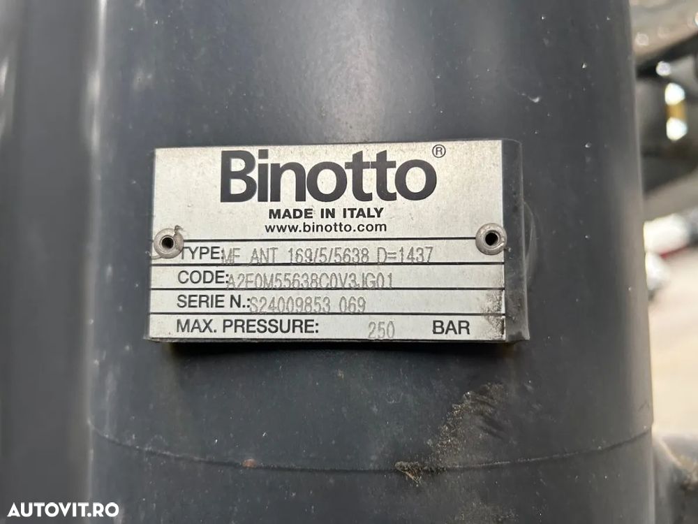Schmitz Cargobull 24 mc, axa liftanta, 6160 kg, factura externa - 13