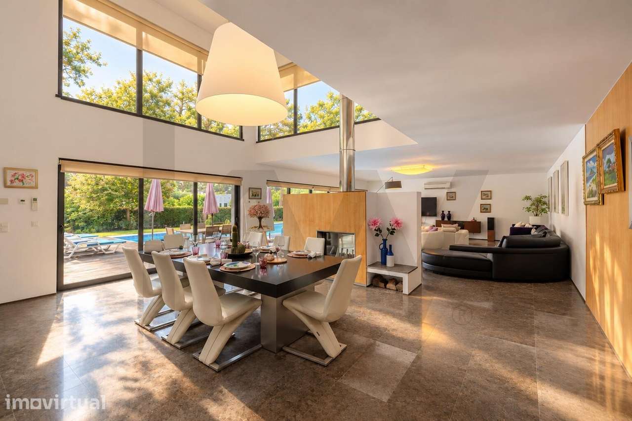 Moradia T4+1 com piscina e terreno de 1.623 m2 na Herdade da Aroeira - Grande imagem: 5/60