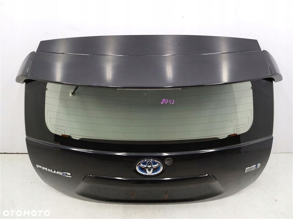 Klapa BAGAŻNIKA tył tylna Toyota Prius C AQUA 2011-2020 CZARNA - 2