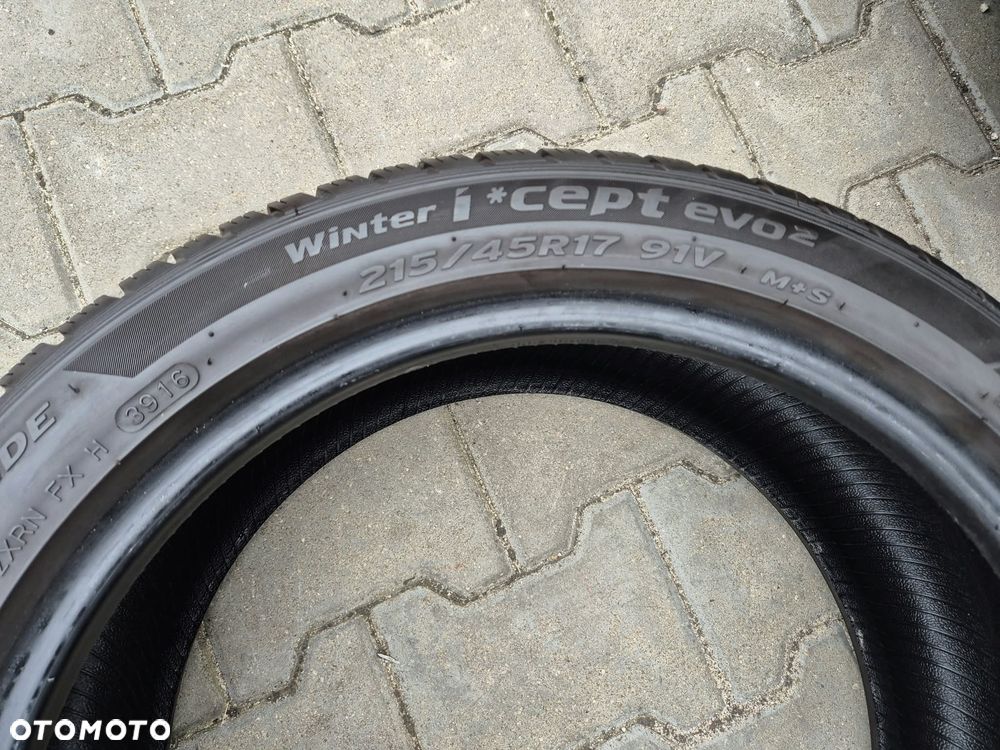 215/45R17 Hankook Opony Zimowe 4szt. 7mm - 2