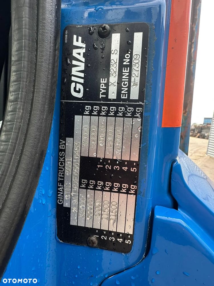 Ginaf X3232S Liniowiec/Żuraw, 2006rok, 340KM - 12