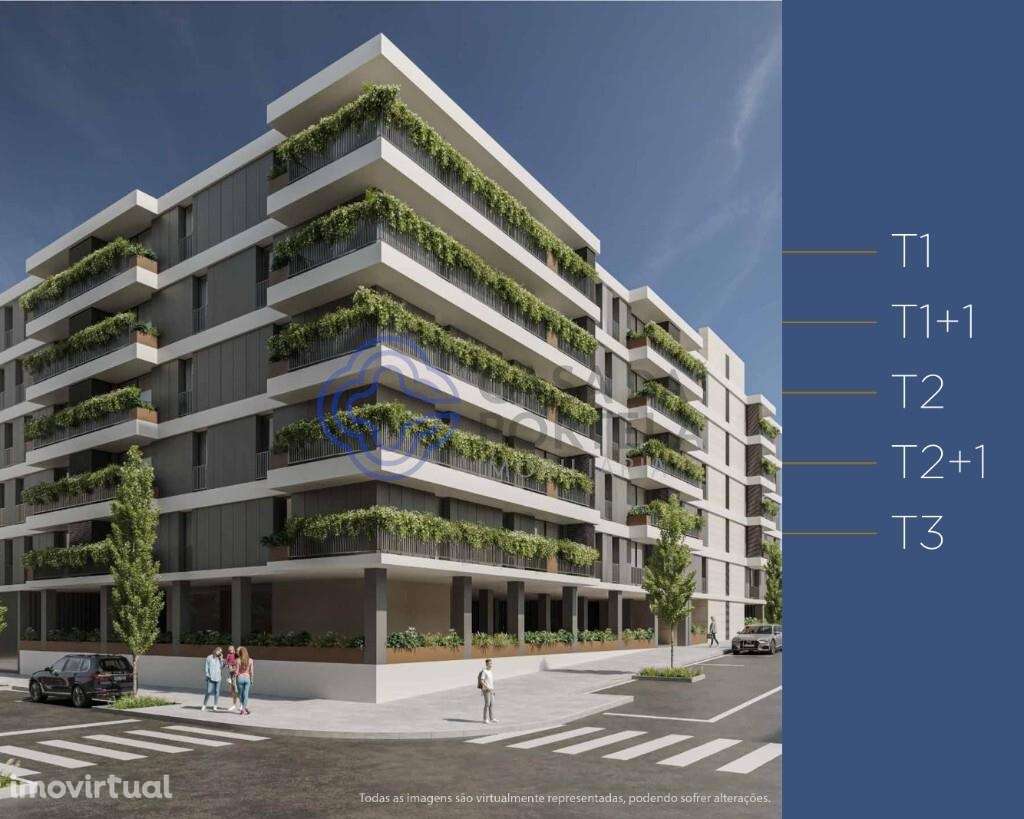 Apartamento T2, Empreendimento New Oporto Plaza, Paranhos, Porto - Grande imagem: 5/23
