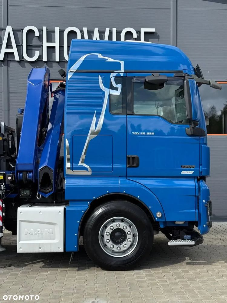 MAN MAN TGX 26.520 // E6 // Klimatyzacja / PLATFORMA Z ŻURAWIEM PM 23P // dźwig, pomoc drogowa, crane, kran // Świeżo sprowadzony z Niemiec - 26