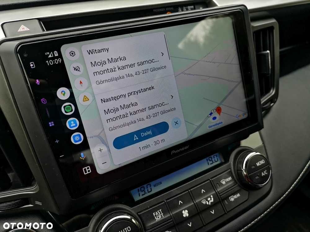 Nawigacja 9 cal Pioneer z Android Auto Carplay TOYOTA RAV4 z montażem - 6