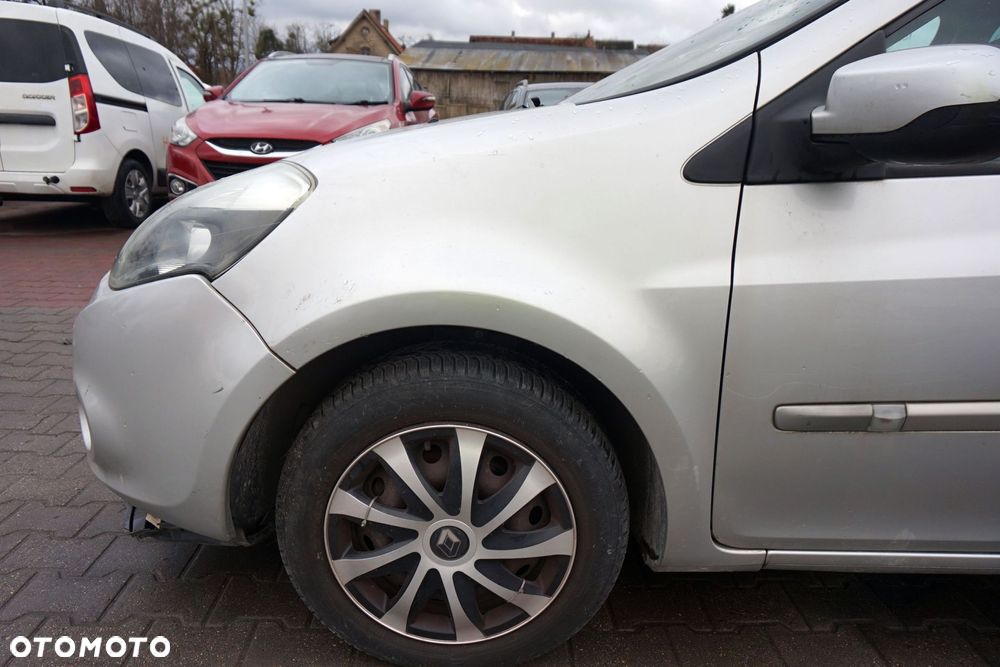 MASKA ZDERZAK BŁOTNIKI LAMPY CLIO III PH2 LIFT TED69  RENAULT 2009-2012 SREBRNY PRZÓD KOMPLETNY - 17