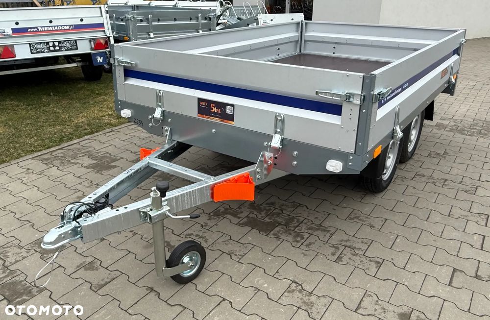 Wiola Przyczepa samochodowa WIOLA HOCHLADER 2 OSIE 256x156 cm , DMC: 750 kg - 2