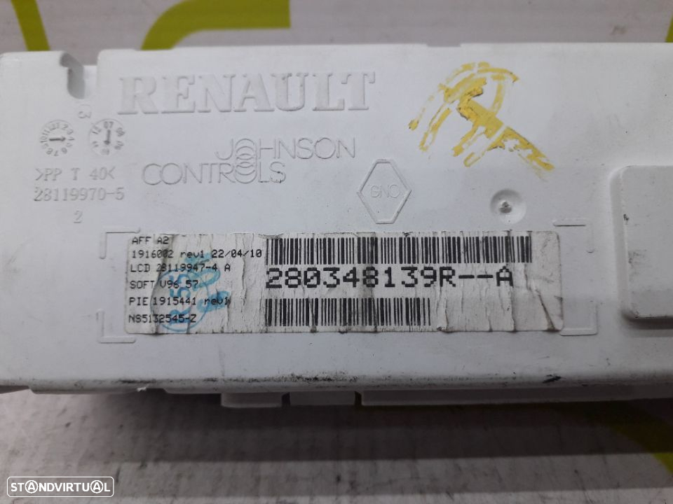 Display Renault Kangoo 1.5 dCi 68Cv de 2009 - Ref: 280348139R - NO740076 - 4
