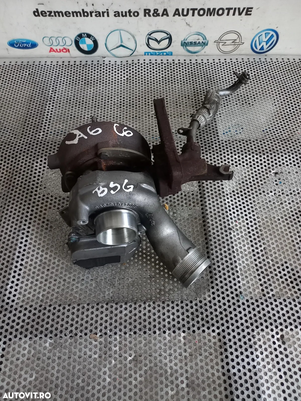 Turbo Turbina Audi A6 C6 A4 B7 2.7 Tdi Euro 4 Motor BPP BSG Cod T - Dezmembrari Arad - 3
