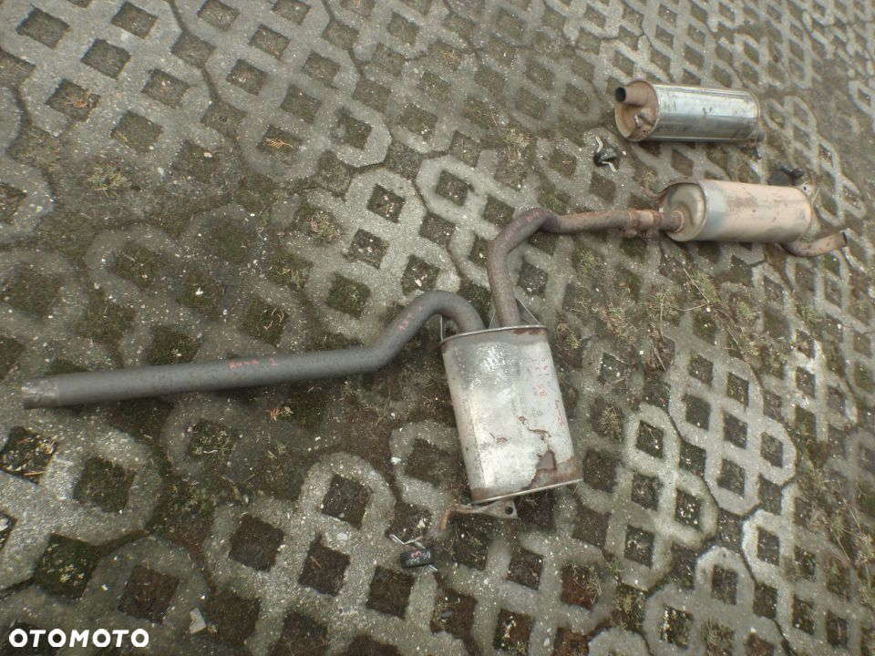 wydech tłumik rura passat b5 golf III 3 IV 4 ibiza octavia I lupo arosa oryginał jak nowy - 4