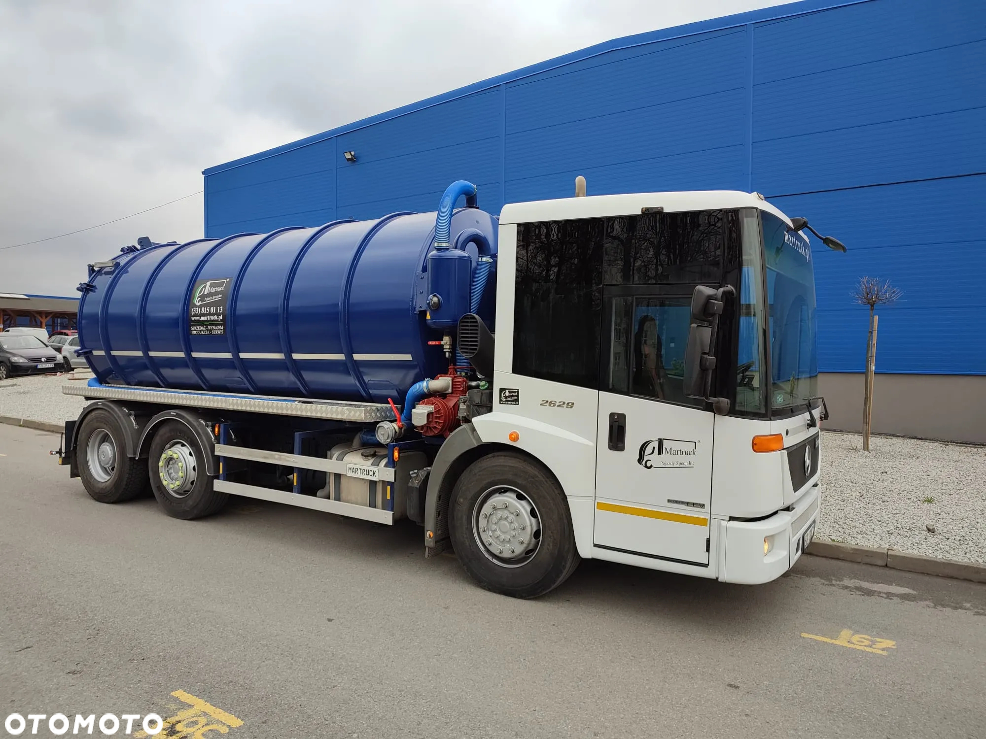 Mercedes-Benz Econic 6x2 pojazd asenizacyjny, NOWA beczka szambiarka, 16 000L sprzedaż wynajem, serwis, gwarancja - 7