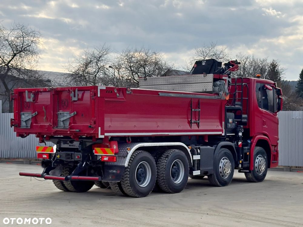 Scania G 450 * WYWROTKA + BORDMATIC + HIAB X - HIDUO 188 * 8x4 - 8