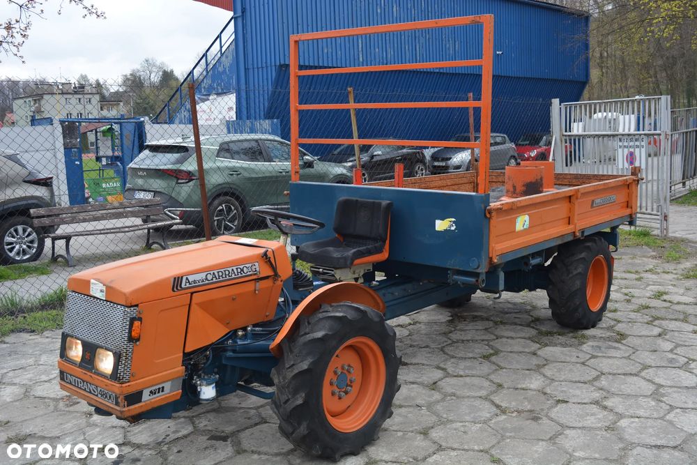ANTONIO CARRARO UNITRANS Tipo 4800 _SOLIDNY TRAKTOREK 4x4 z PRZYCZEPĄ 3 STRONNA WYWROTKA BLOKADY REDUKTOR BIEGI SZOSOWE TERENOWE-WOM - 3