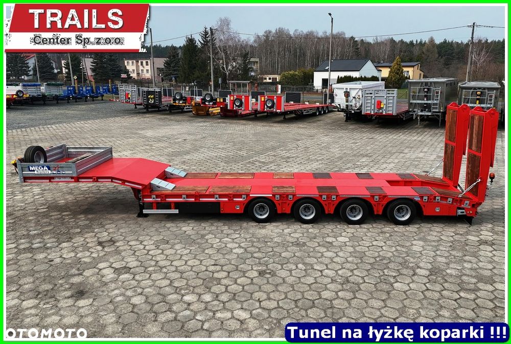 Inny Niskopodwoziowa 56,0 Ton ład. pokład 9,50 m, TUNEL pod koparki !!! - 5