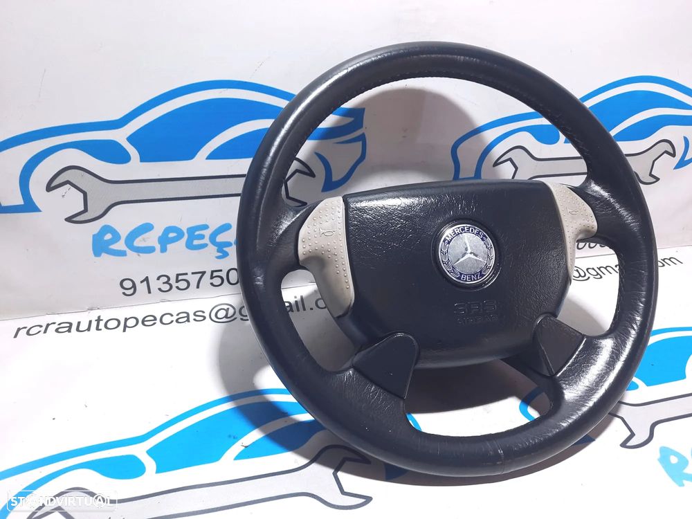 VOLANTE GUIADOR COMPLETO MERCEDES BENZ SLK R170 W170 A1704600003 1704600003 CLK C208 W208 PELE AIRBAG - 4
