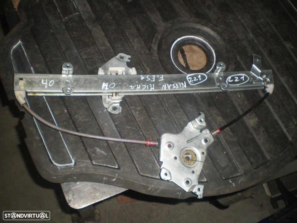 Elevador Sem Motor S/REF0221 NISSAN MICRA 2004 5P FE - 1