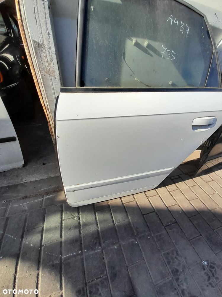 AUDI A4 B7 DRZWI LEWE TYLNE LEWY TYŁ - 3