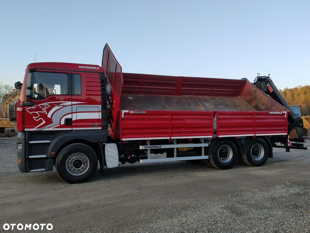MAN Man 26.440 6x4 HDS HIAB 166 B-3 DUO Wywrotka Meiller 2-stronna - 3