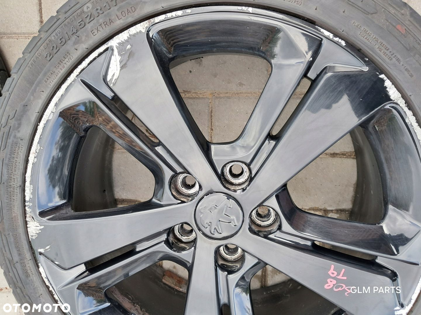 Peugeot 308 II T9 Felgi aluminiowe 17" 7,5" ET44 5x108 9677989777 - 11