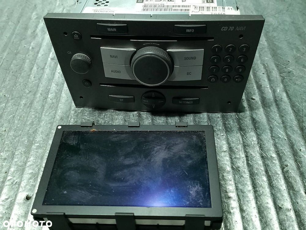 RADIO  OPEL VECTRA C 13283232      24461297 - 6