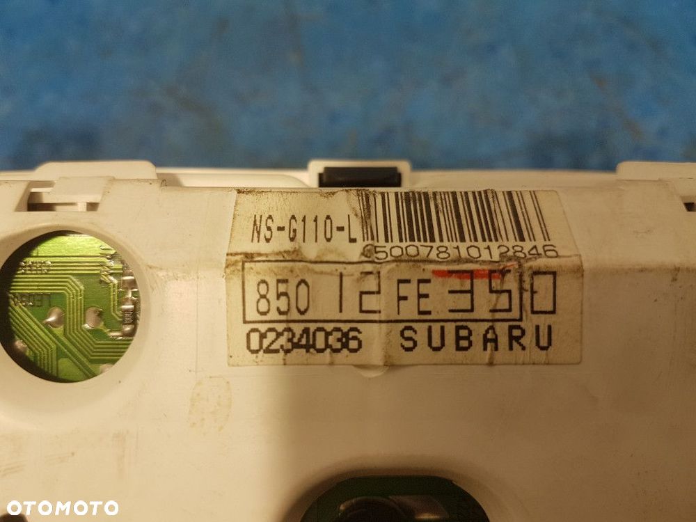 SUBARU IMPREZA II GD 2.0B LICZNIK 85012FE350 - 10