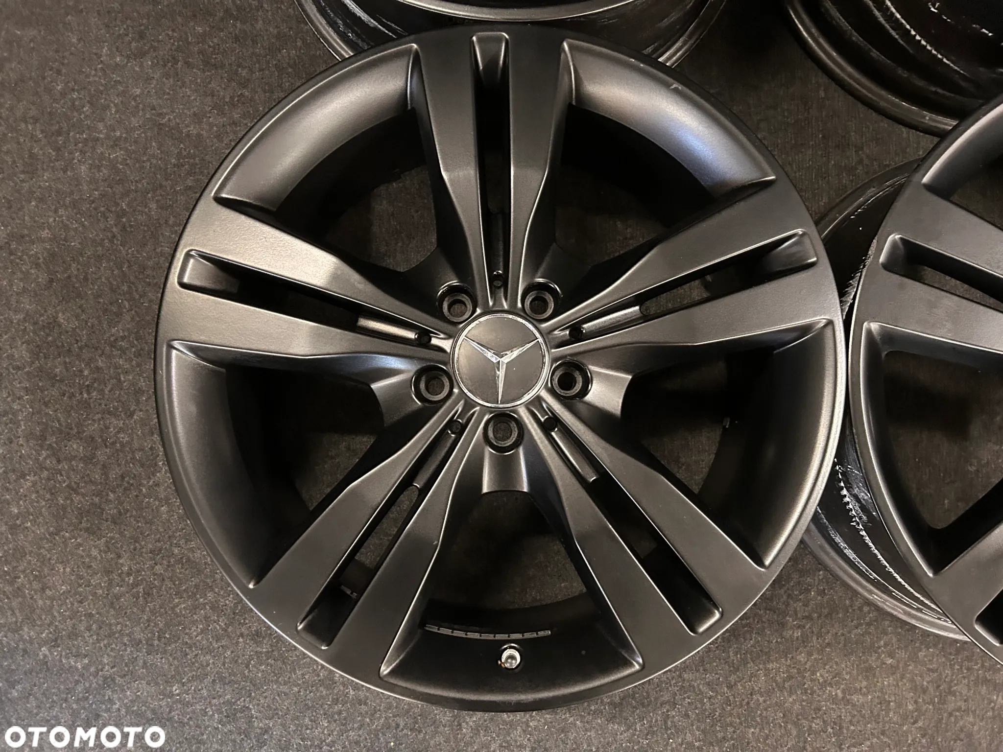 Alufelgi Mercedes GLE W166, GLE Coupe, ML, V-Klasa W447 19 cali 5x112 4szt. Czarne! - 9