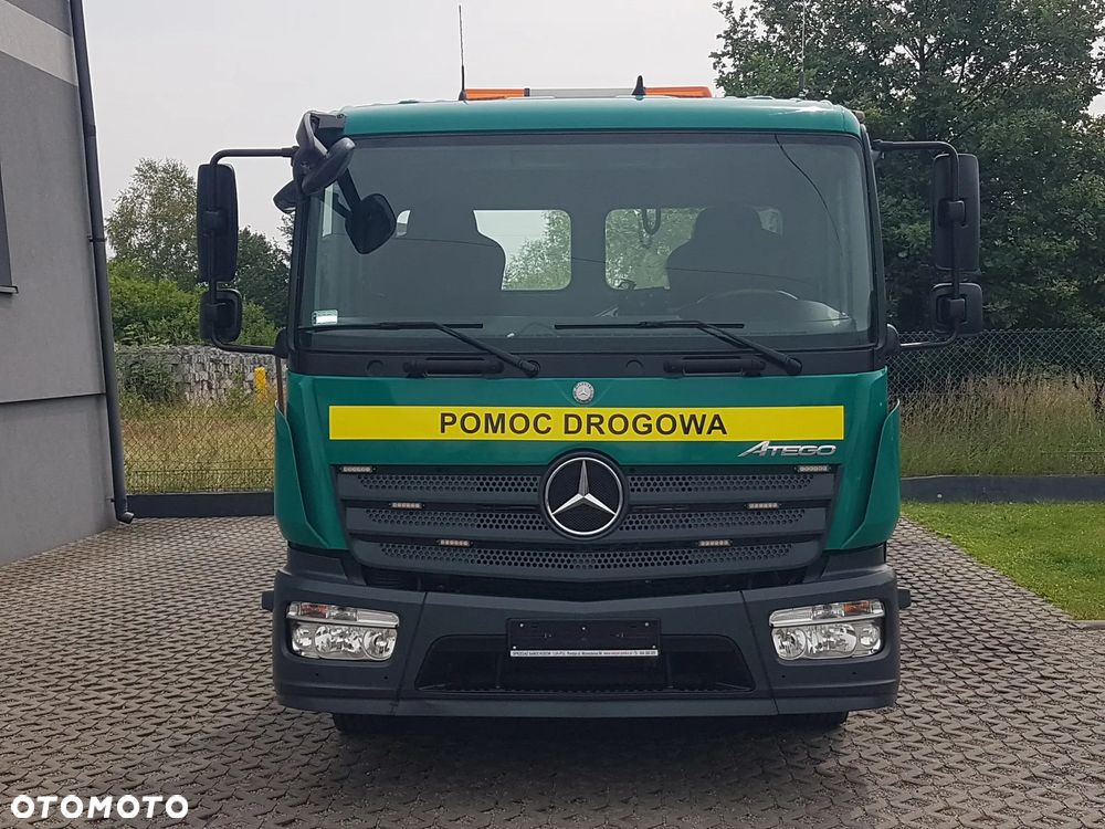 Mercedes-Benz ATEGO 1218 LAWETA POMOC DROGOWA AUTOLAWETA 4x2 ZAPADNIE 11 990 KG KLIMA NAJAZD - 16