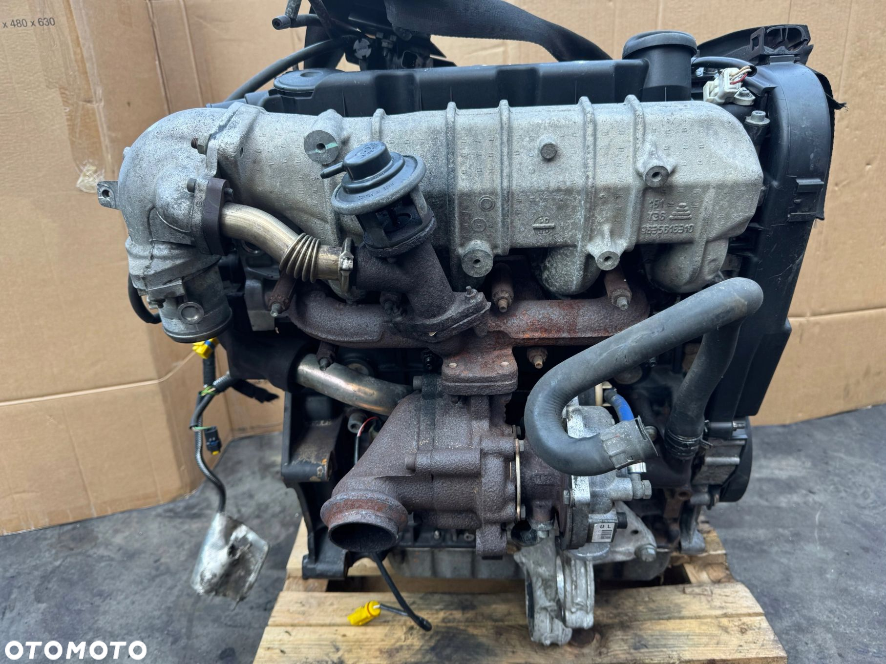 SILNIK KOMPLETNY 2.0 HDI RHY PEUGEOT 206 PARTNER 406 CITROEN BERLINGO C5 - 5
