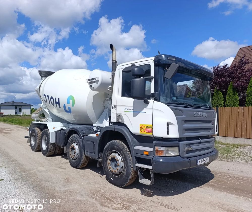 Scania P380 Liebherr 9/10 m3 - 9