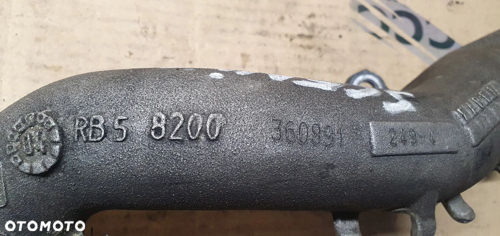 Rura przewód intercoolera Renault Scenic II 1.9 DCI 8200360891 - 6